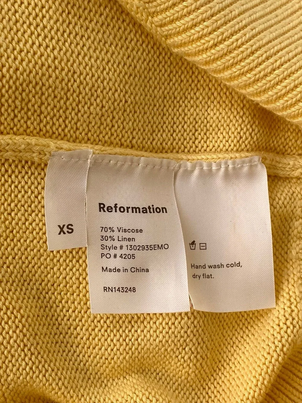 Reformation soft butter